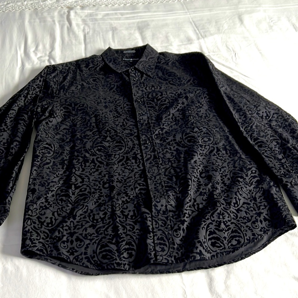 Beautiful black dress shirt
